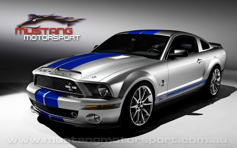 Silver Mustang Car