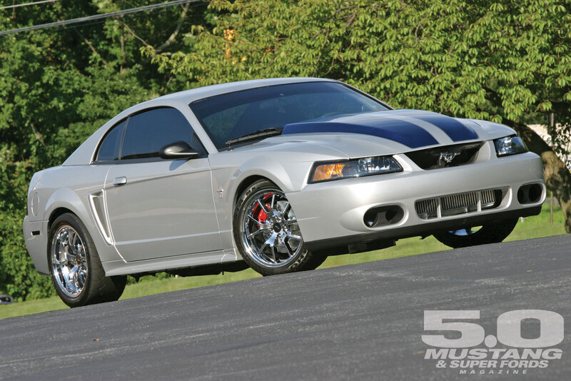 Silver Mustang Coupe — Calm