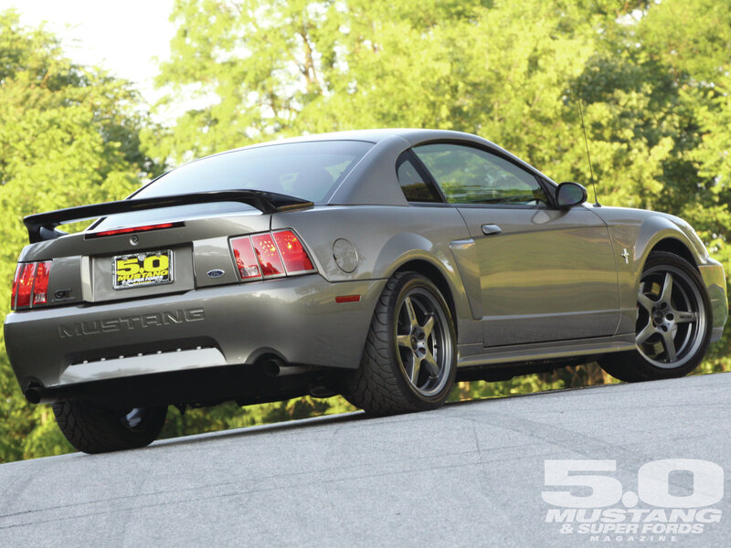 Silver Mustang Coupe — Gray