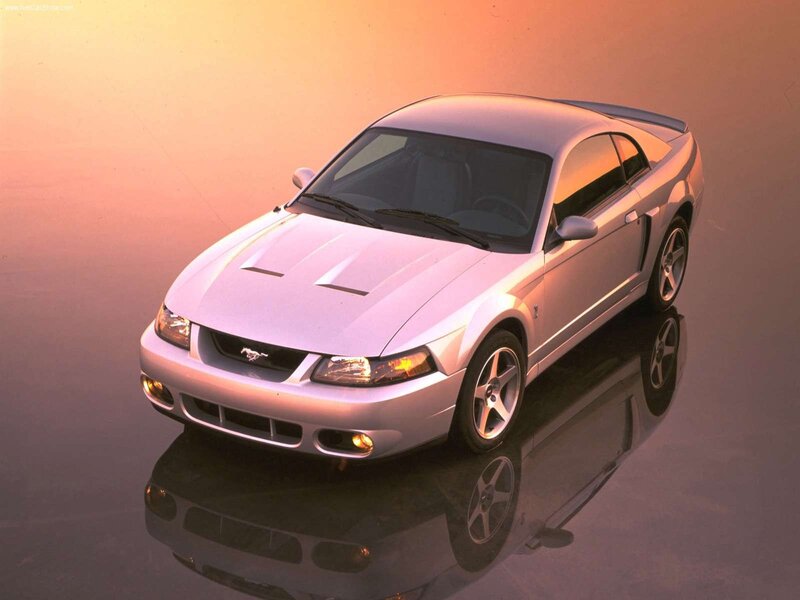 silver mustang coupe