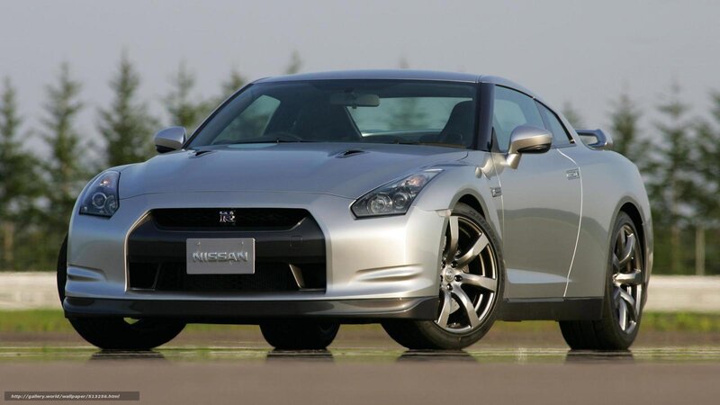 Silver Nissan Gt-r — Calm, Afternoon