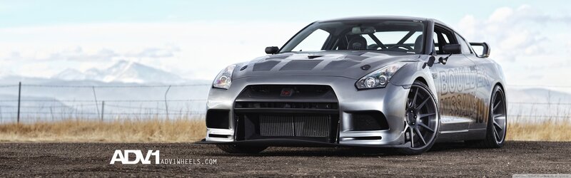 Silver Nissan Gt-r — Dramatic, Afternoon, Photograph, Mountains, Fence