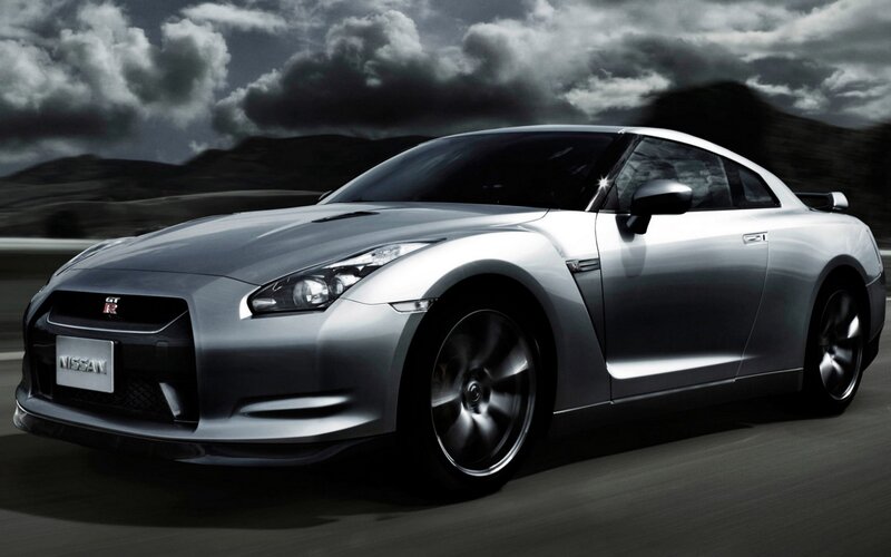 Silver Nissan Gt-r — Gray, Dramatic, Photograph, Car