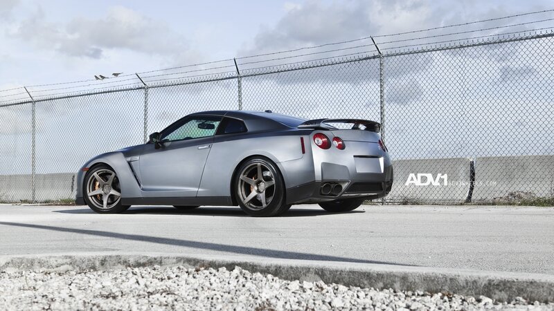 silver nissan gt-r on pavement