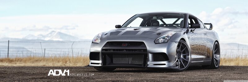 silver nissan gt-r on road