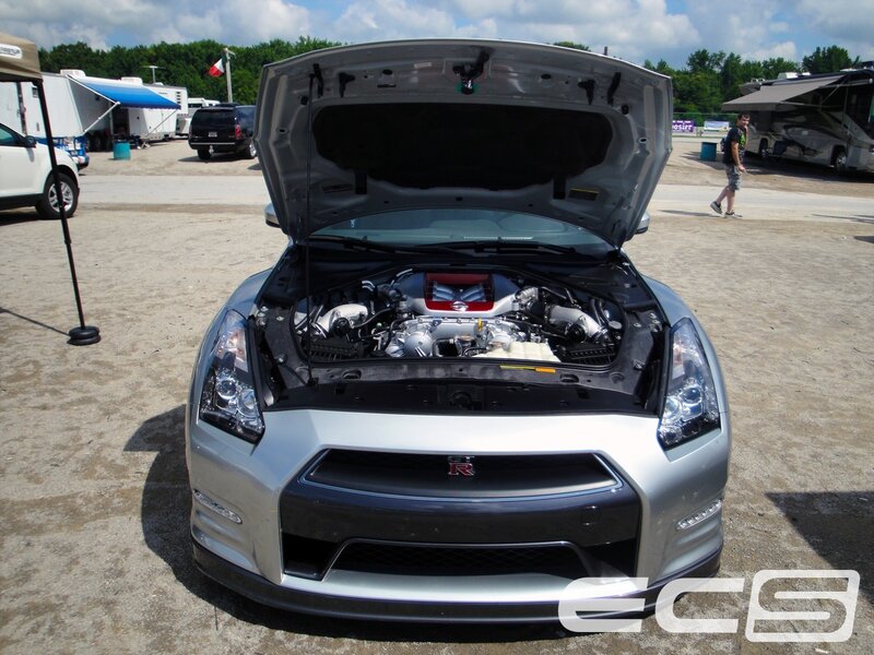 Silver Nissan Gt-r — Outdoor