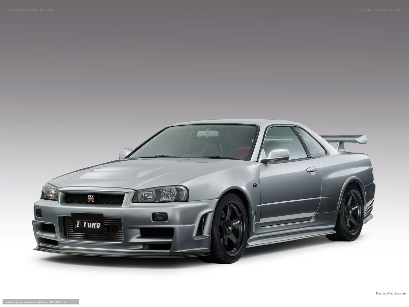 silver nissan gt-r z-tune