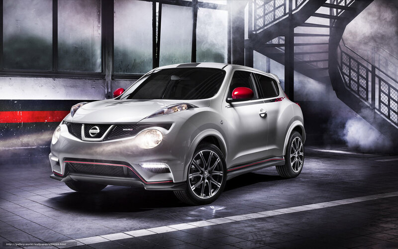 Silver Nissan Juke Car — Dramatic
