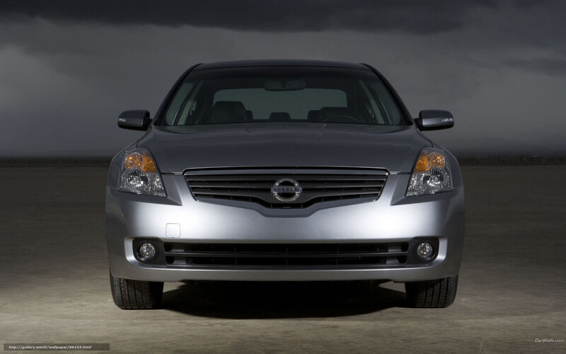 Silver Nissan Sedan