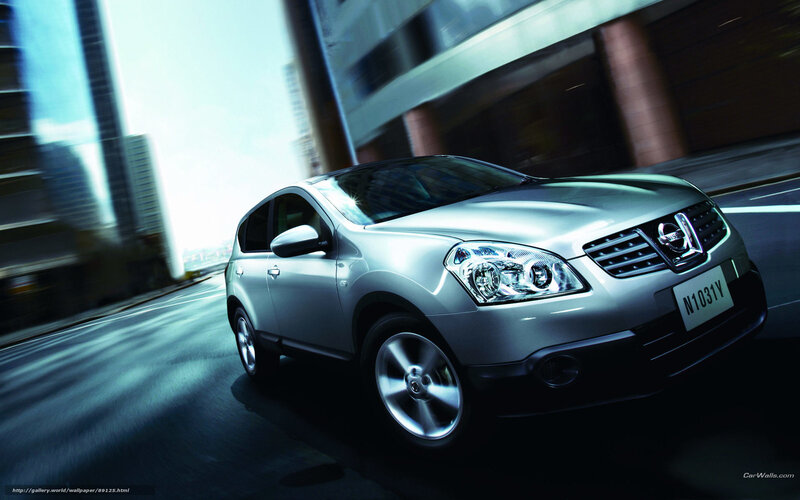 Silver Nissan Suv