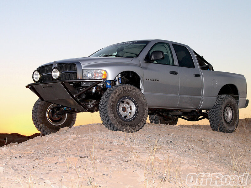 Silver Off-road Truck