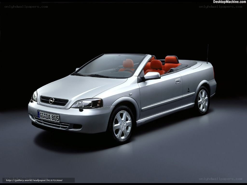 silver opel astra convertible