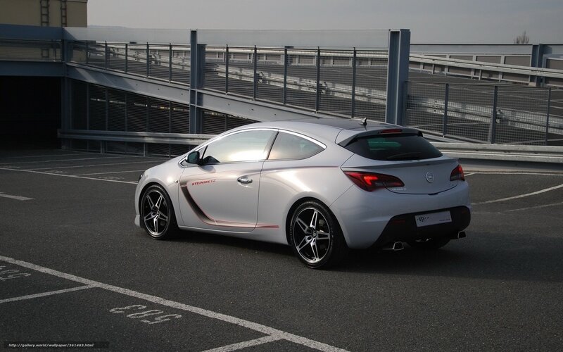 silver opel astra gtc