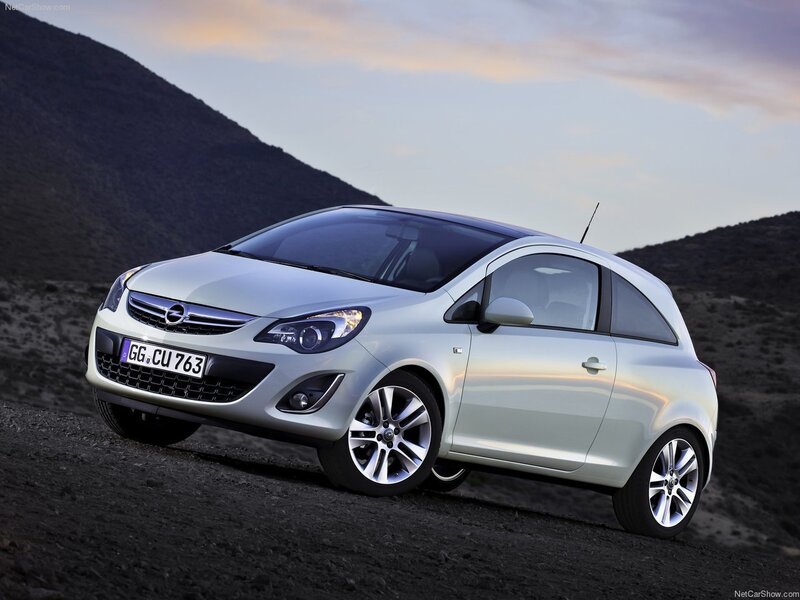 Silver Opel Corsa Car — Serene