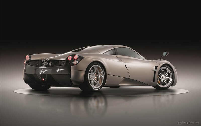 Silver Pagani Huayra — Dramatic, Photograph, Car, Wheel