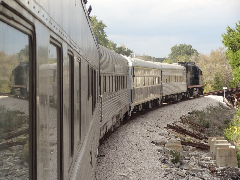 Silver Passenger Train
