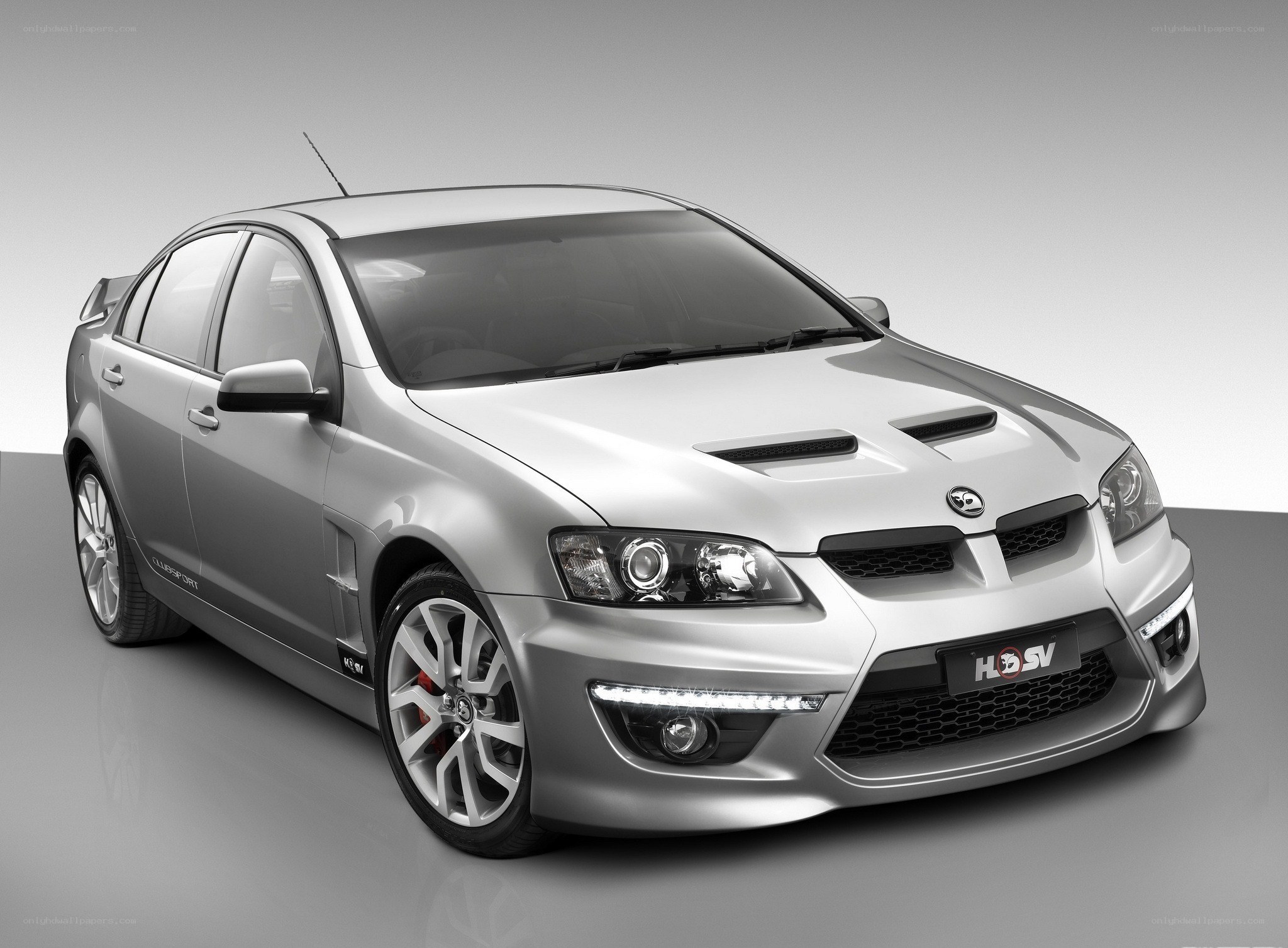 silver performance sedan