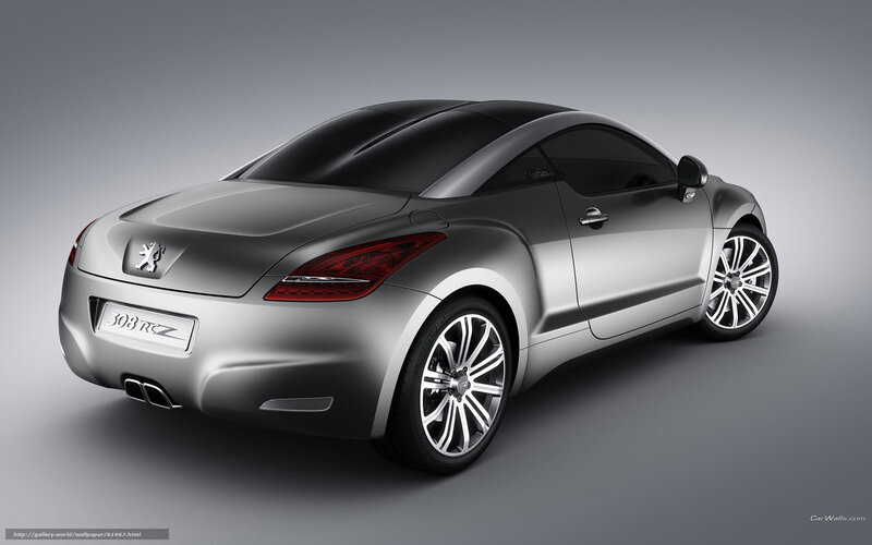 Silver Peugeot 308 Rcz — Neutral