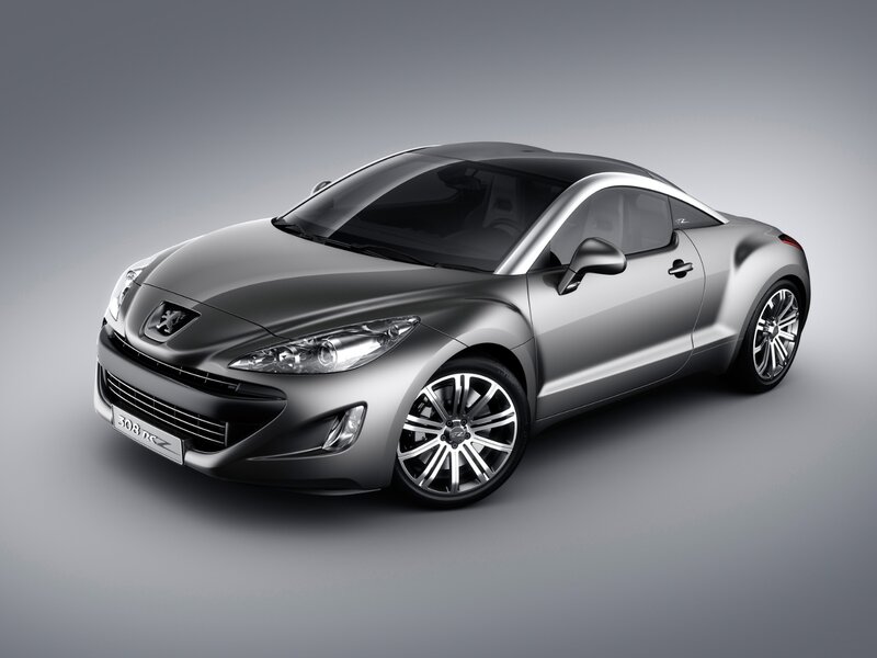 Silver Peugeot 308 Rcz