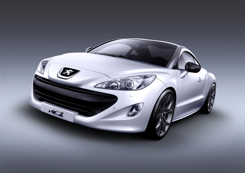 Silver Peugeot Rcz Car — White