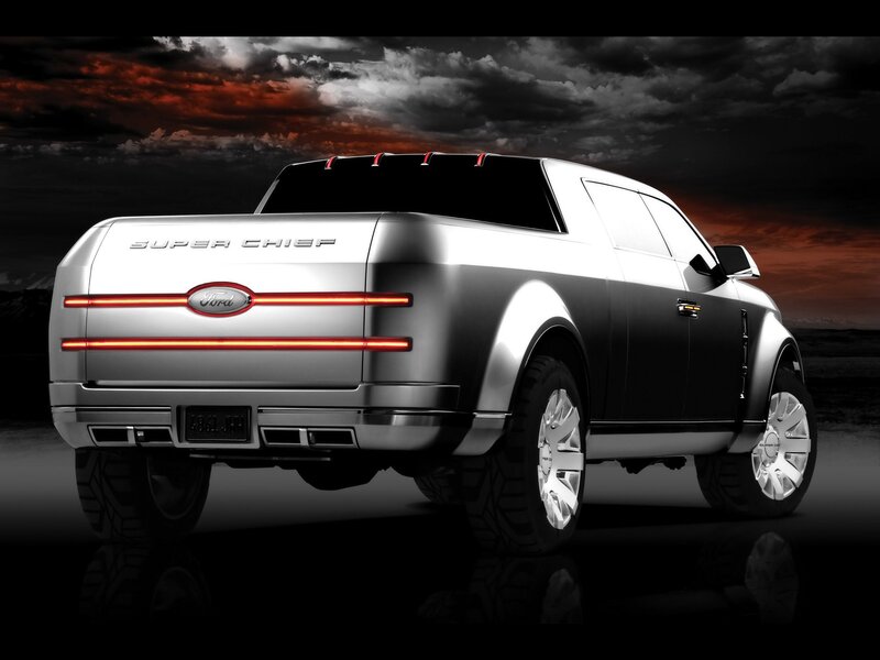 Silver Pickup Truck — Black, Dramatic, Sunset, 3d Render
