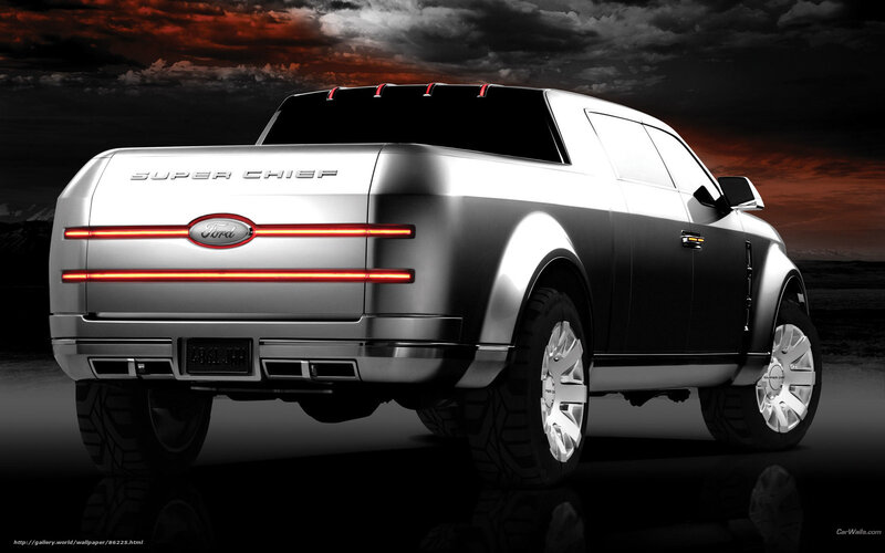 Silver Pickup Truck — Black, Dramatic, Sunset
