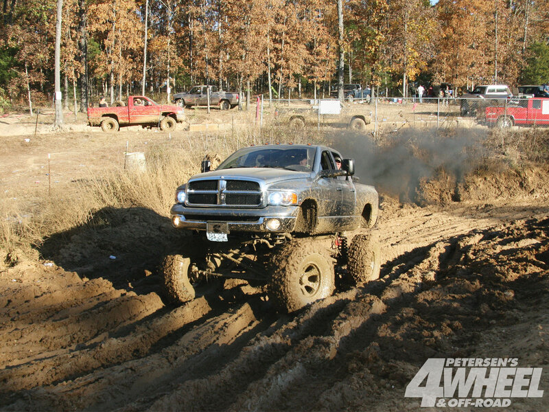 Silver Pickup Truck — Brown