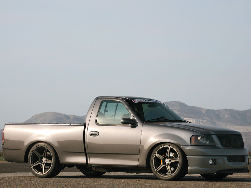 Silver Pickup Truck — Gray, Calm, Afternoon