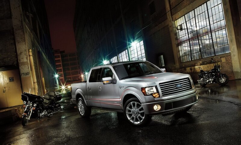 Silver Pickup Truck — Gray, Dramatic, Night