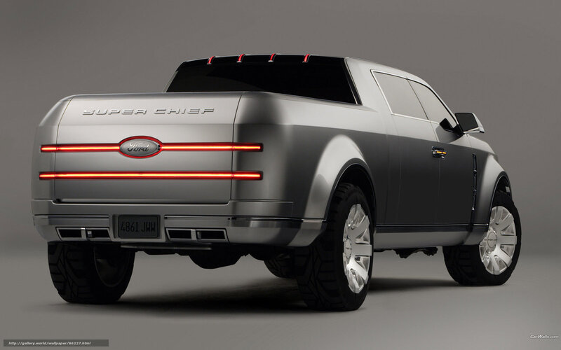 Silver Pickup Truck — Neutral, 3d Render, Taillights