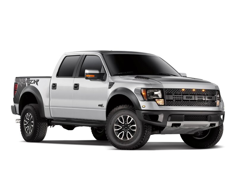Silver Pickup Truck — Neutral, Photograph, Grille, Tires, Side Mirror