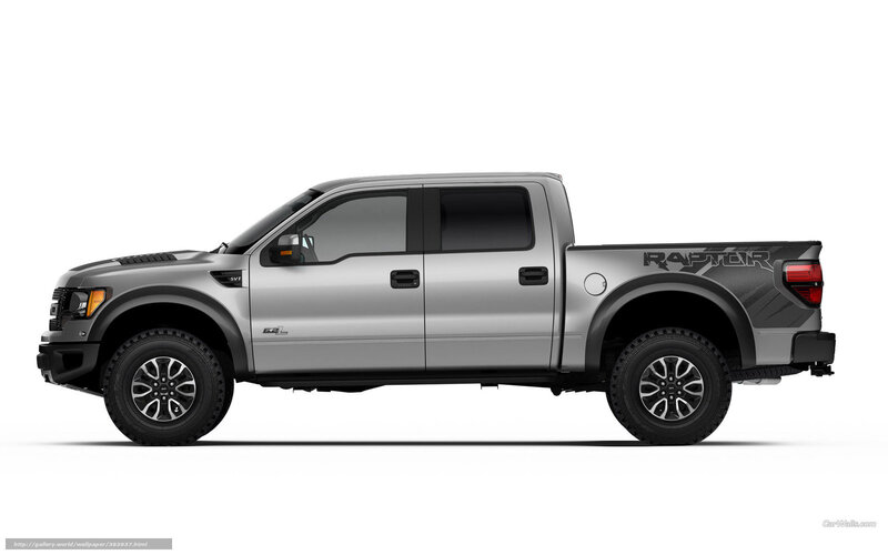 Silver Pickup Truck — Neutral, Photograph, Truck Bed