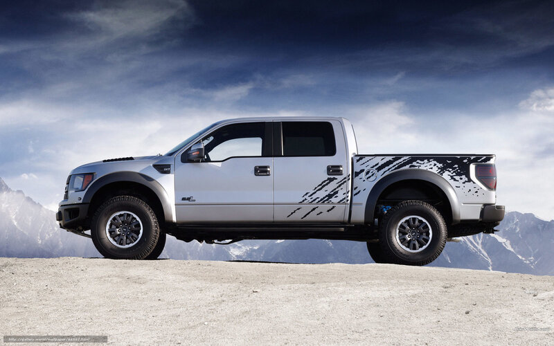 silver pickup truck on mountain