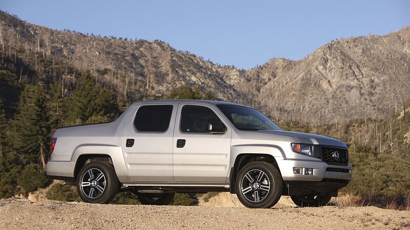Silver Pickup Truck — Outdoor, Afternoon