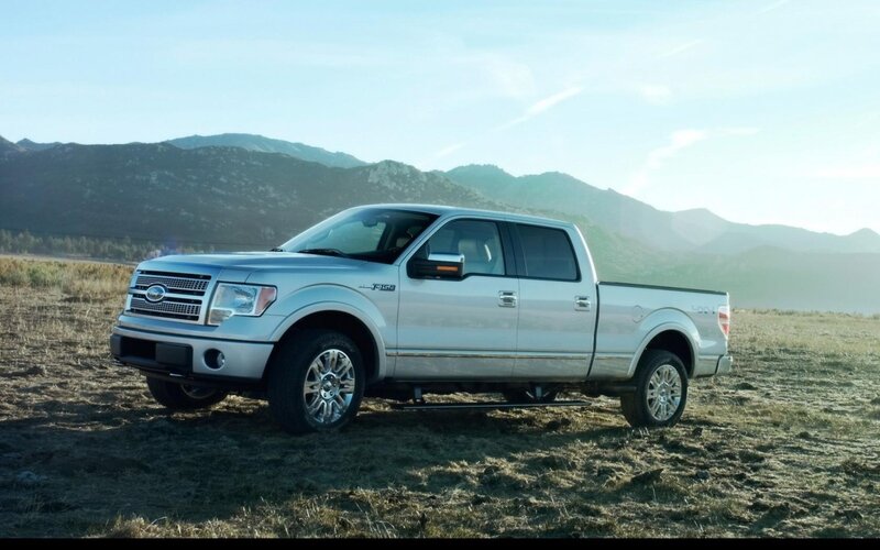Silver Pickup Truck — Serene, Morning