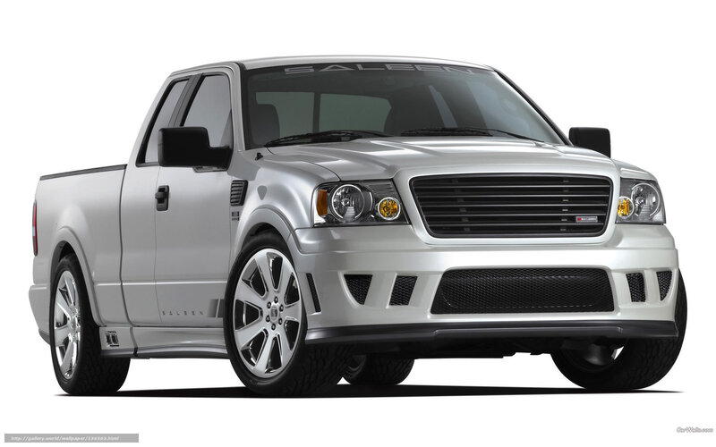 silver pickup truck
