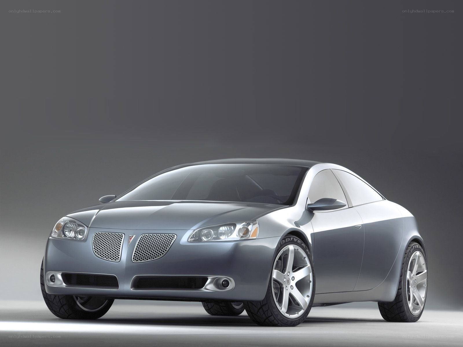 silver pontiac concept car