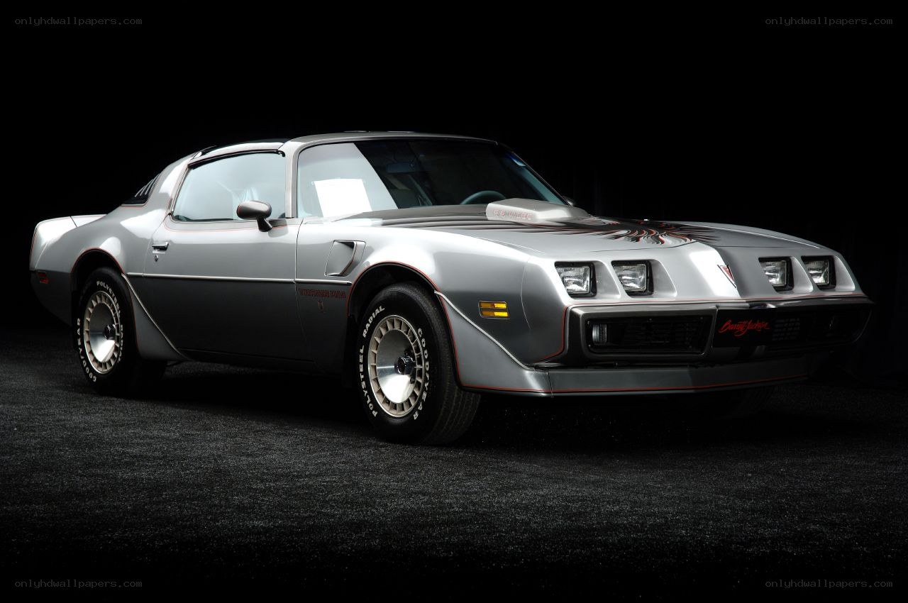 Silver Pontiac Firebird Trans Am