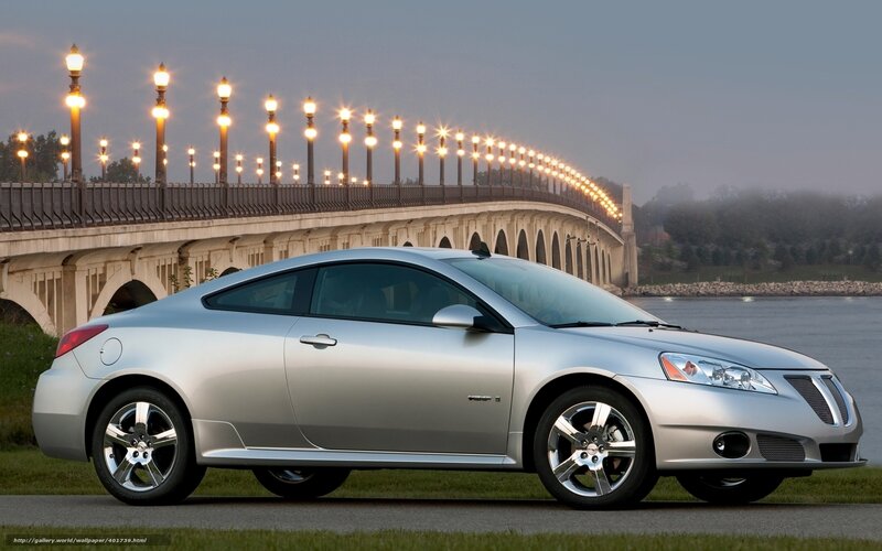 Silver Pontiac G6 Coupe