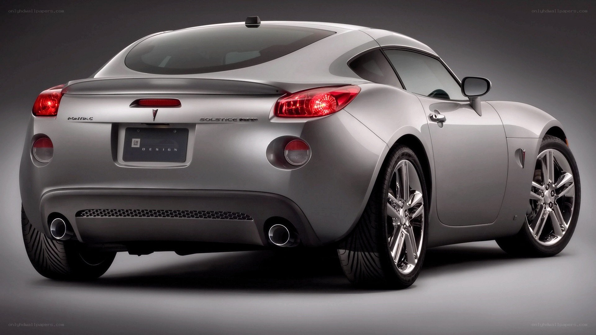 silver pontiac solstice coupe