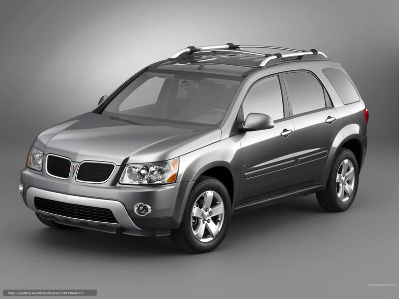 silver pontiac suv