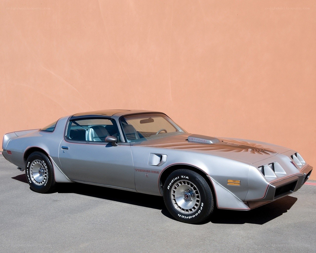 Silver Pontiac Trans Am