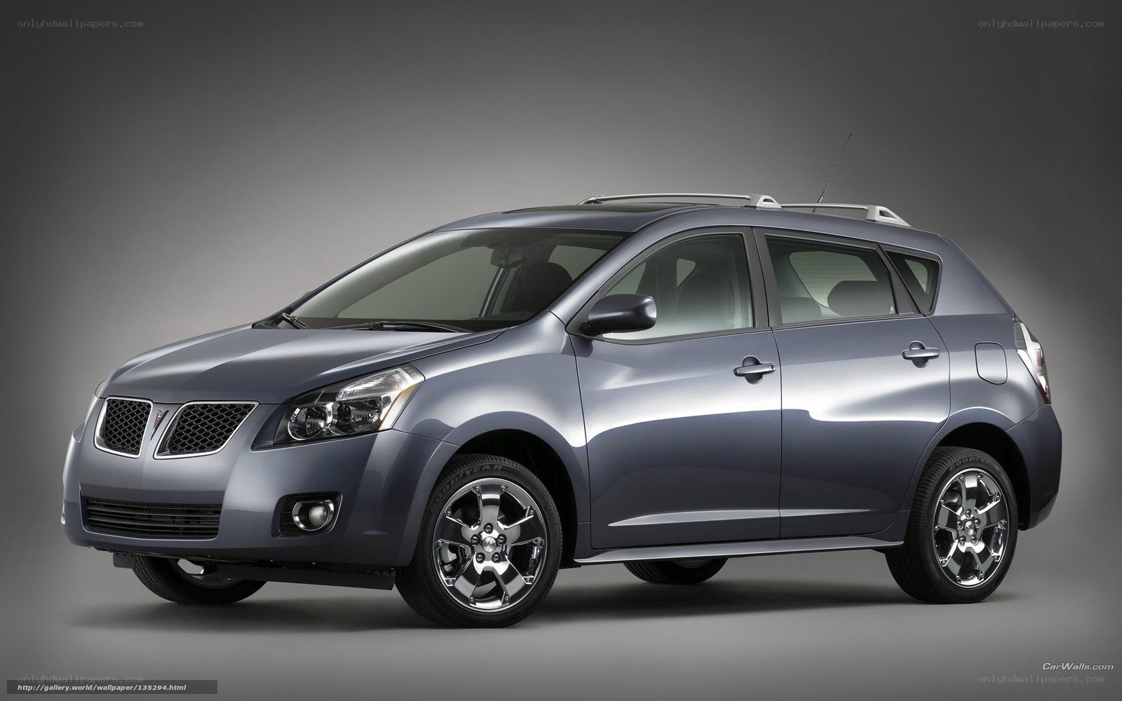 silver pontiac vibe hatchback