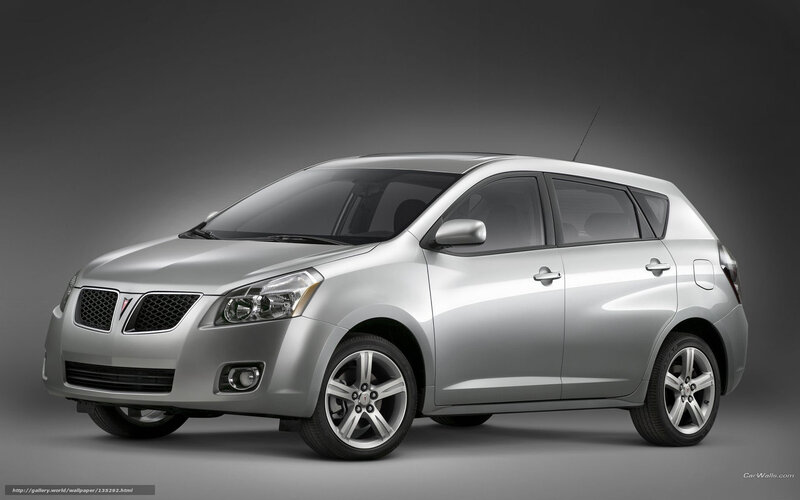 Silver Pontiac Vibe — Neutral