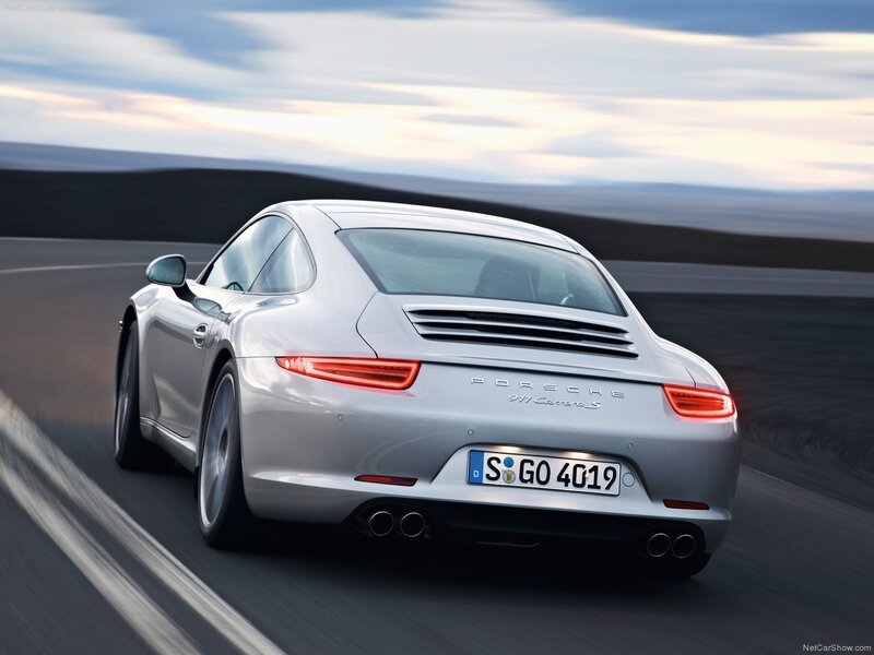 silver porsche 911 carrera s