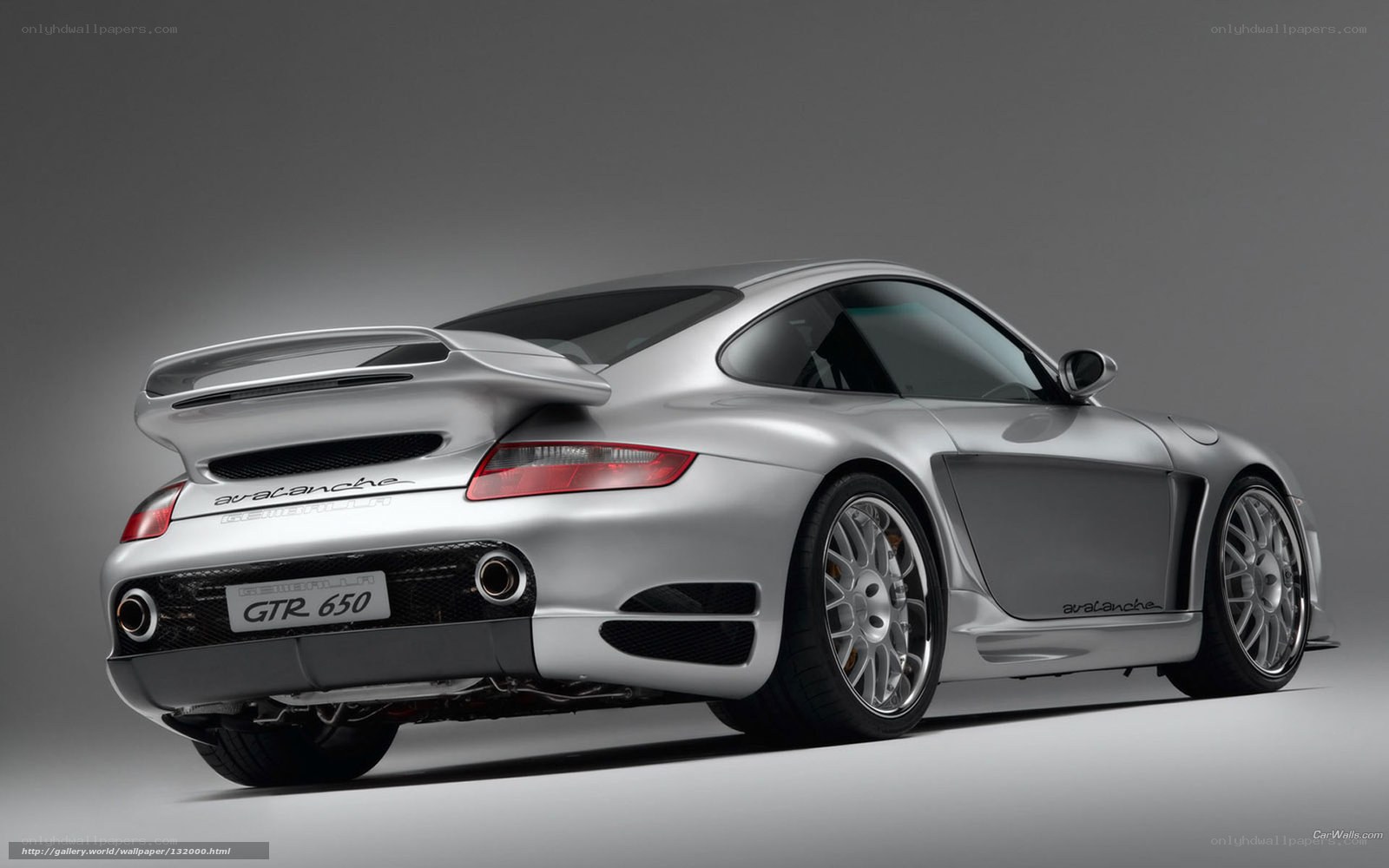 silver porsche 911 gtr 650