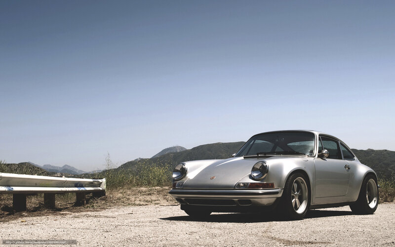Silver Porsche 911 — Serene, Afternoon, Photograph