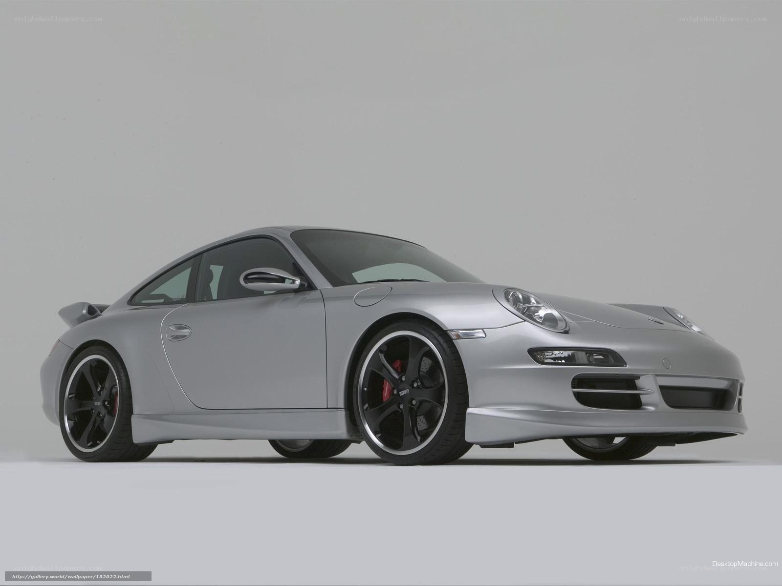 silver porsche 911 sports car