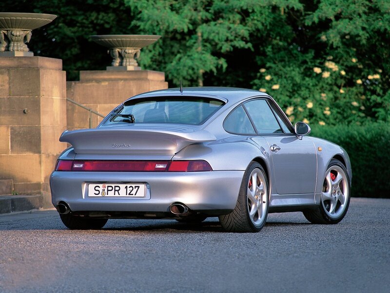 silver porsche 911 turbo