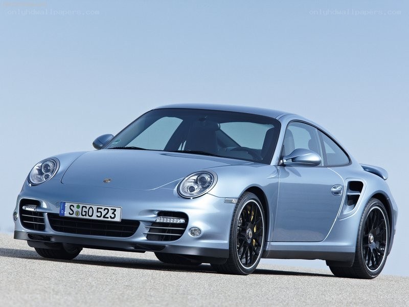 silver porsche 911 turbo
